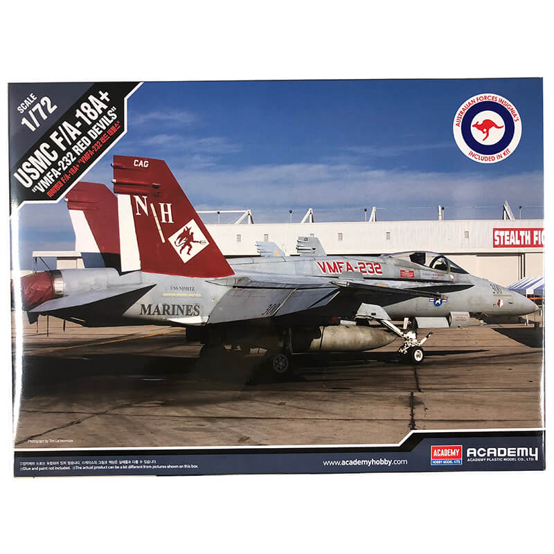 Academy 1/72 USMC F/A-18A+ "VMFA-232 Red Devils" Kit