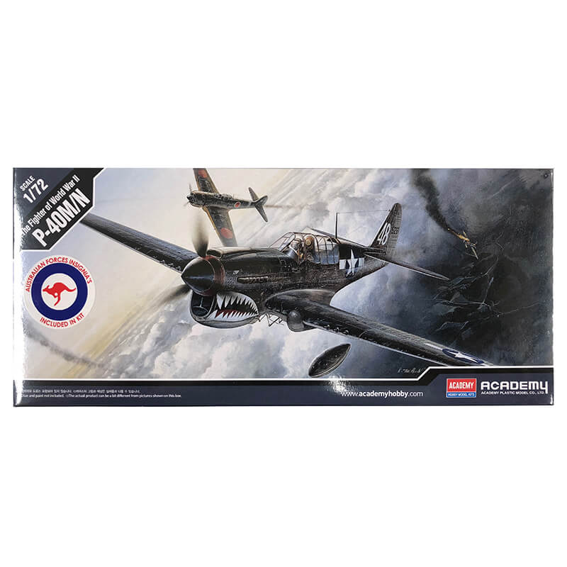 Academy 1/72 P-40M/N "The Fighter of World War II" Kit ACA-12465