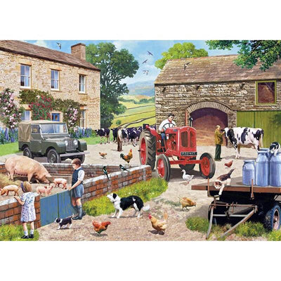 Life On The Farm By Kevin Walsh 1000pc Puzzle