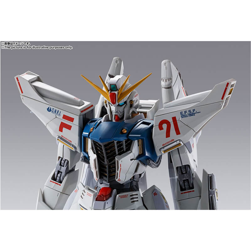 Bandai Metal Build Gundam F91 Chronicle White Ver.
