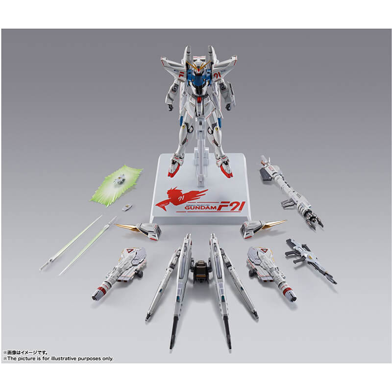 Bandai Metal Build Gundam F91 Chronicle White Ver.