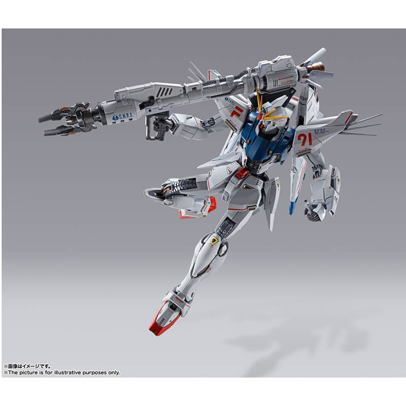 Bandai Metal Build Gundam F91 Chronicle White Ver.