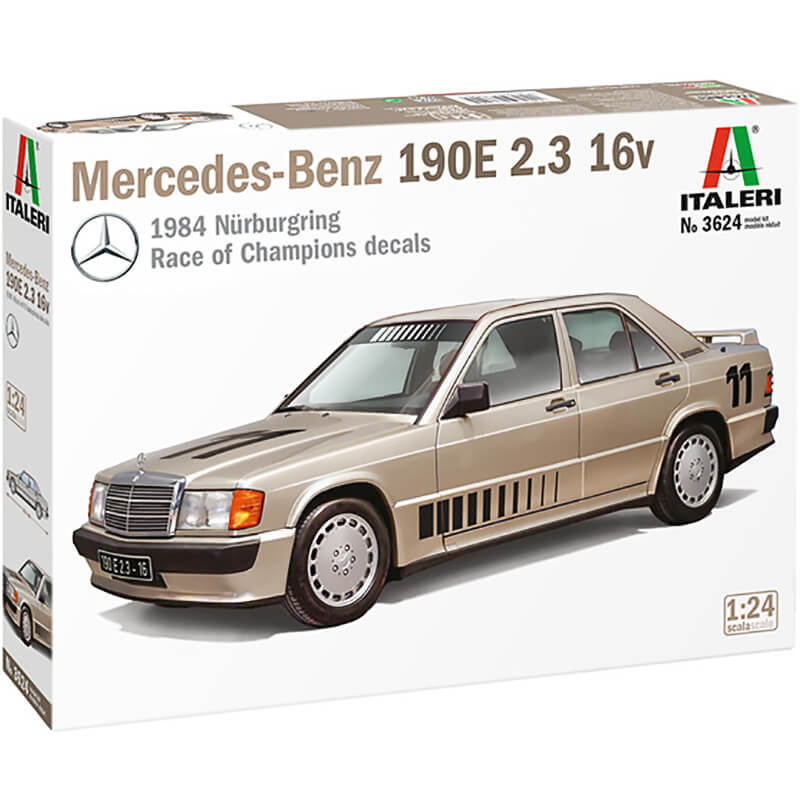 Italeri 1/24 Mercedes-Benz 190E 2.3 16v Kit