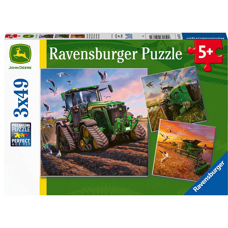 Seasons Of John Deere 3x49pcs Puzzle