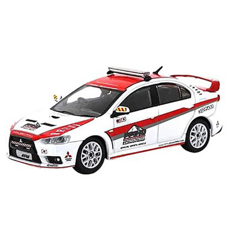 Tarmac Works 1/64 Mitsubishi Lancer Evo X Pikes Peak Safely Car