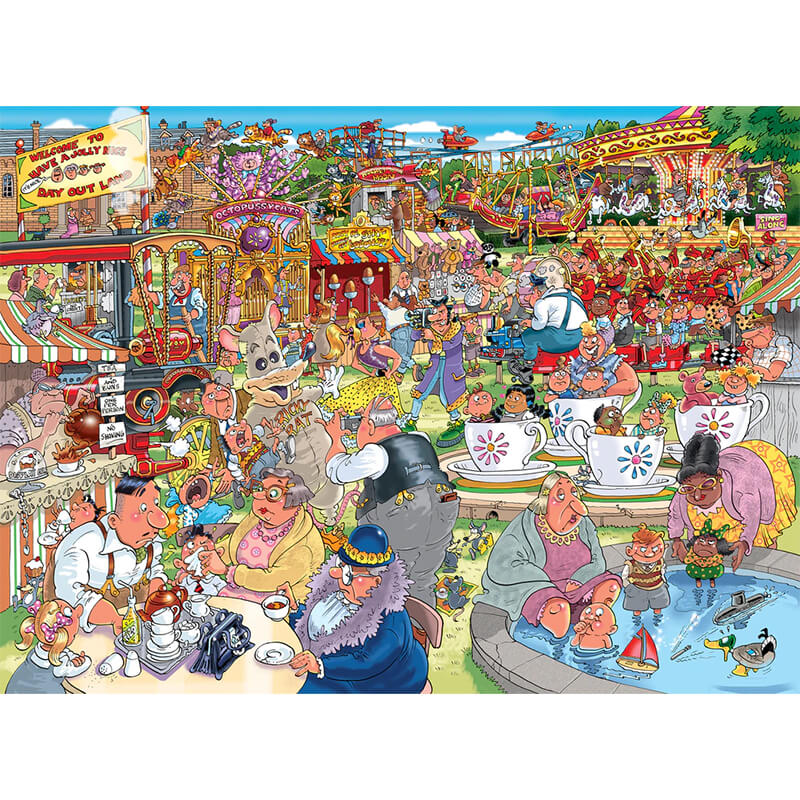 Theme Park Thrills 1000pcs Puzzle