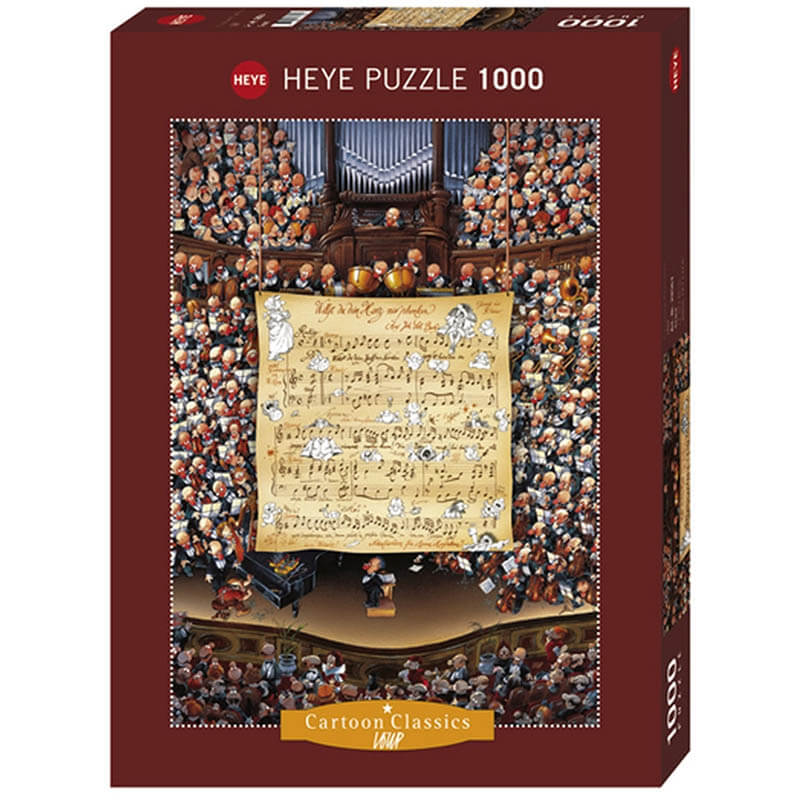 Score by Jean Jaques Loup 1000pc Puzzle