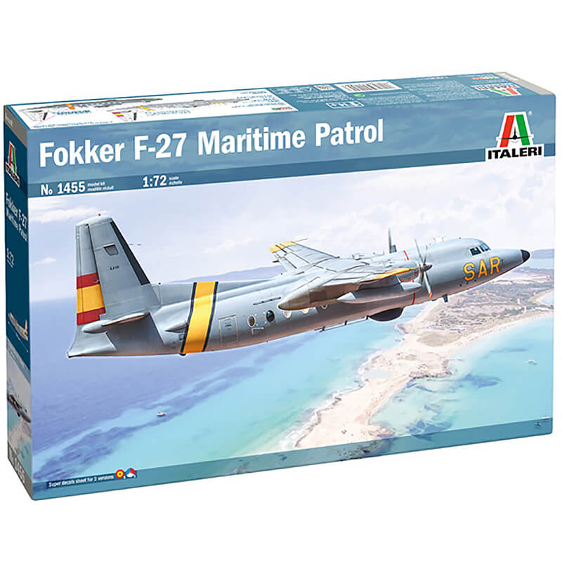 Italeri 1/72 Fokker F-27 Maritime Patrol Kit