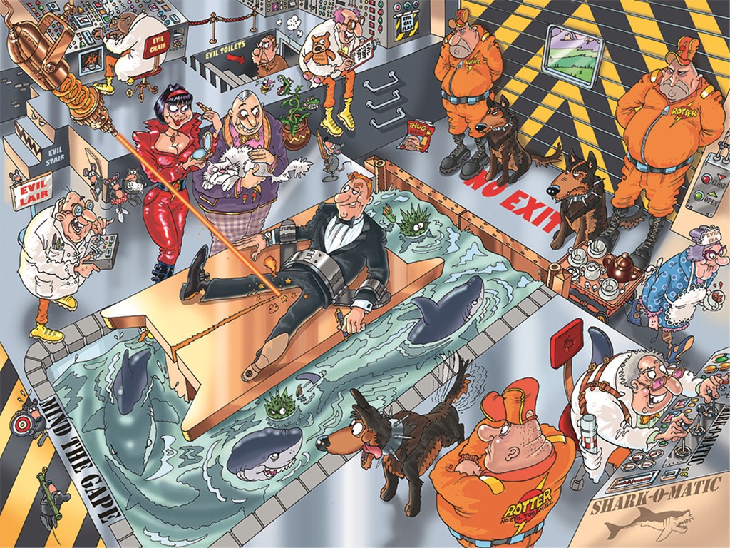 A Perrrfect Escape by James Alexander 1000 pcs Wasgij No.13 Puzzle