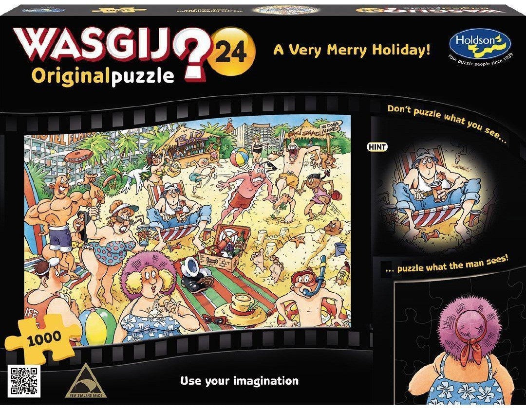 A Very Merry Holiday! by Neil Easton 1000 pcs Wasgij No.24 Puzzle