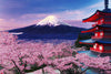 A View of Mt. Fuji From the Five-Storied Pagoda 1000pc Puzzle