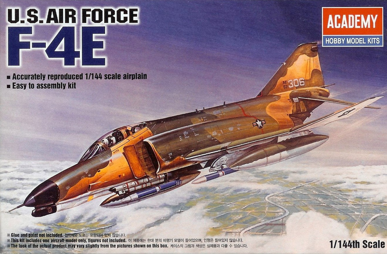 Academy 1/144 F-4E Kit ACA-12605