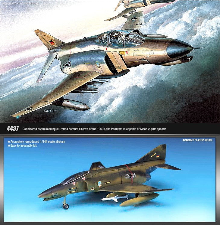 Academy 1/144 Luftwaffe F-4F Kit ACA-12611