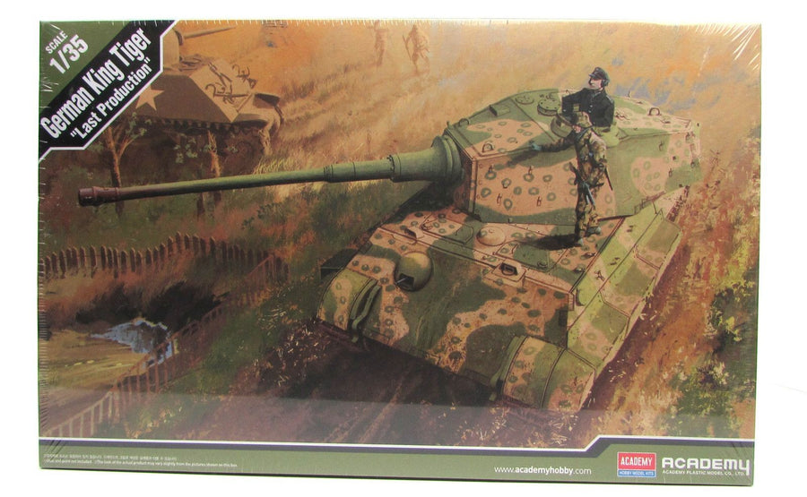 Academy 1/35 German King Tiger "Last Production" Kit ACA-13229