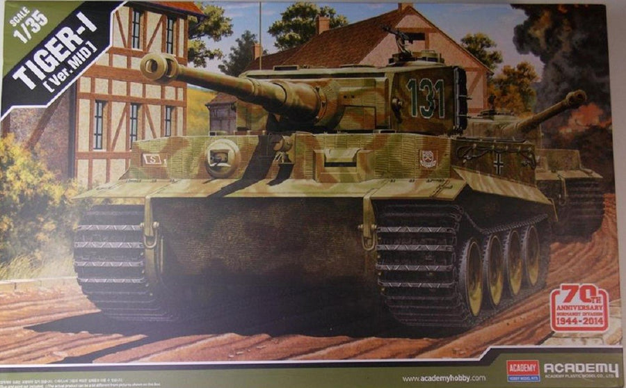 Academy 1/35 Tiger-1 (Ver. Mid) Kit ACA-13287