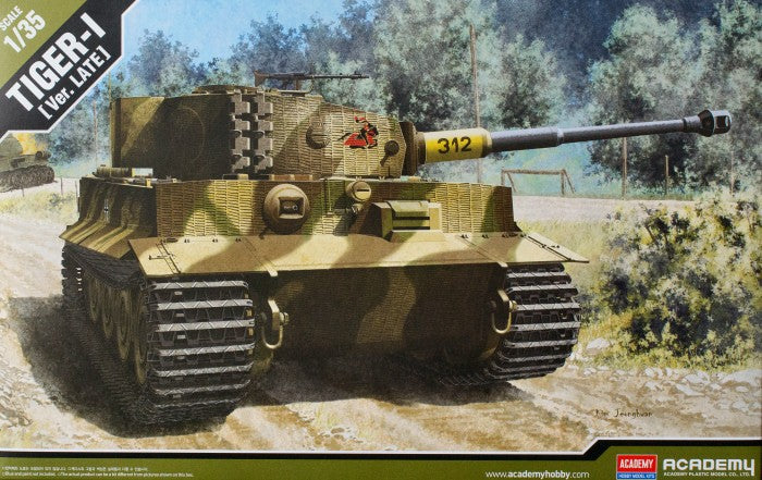 Academy 1/35 Tiger-I Ver. Late Kit ACA-13314