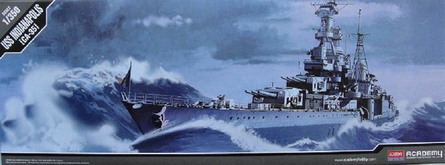 Academy 1/350 USS Indianapolis (CA-35) Kit ACA-14107