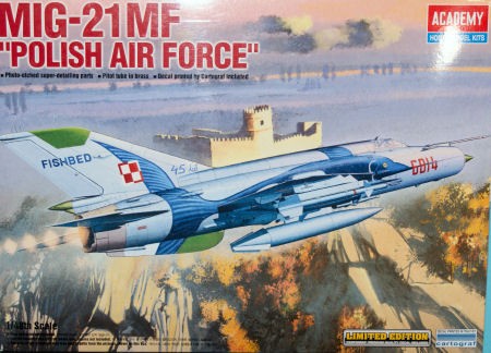 Academy 1/48 MIG-21MF "Polish Air Force" Kit ACA-12224