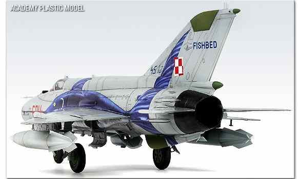 Academy 1/48 MIG-21MF "Polish Air Force" Kit ACA-12224