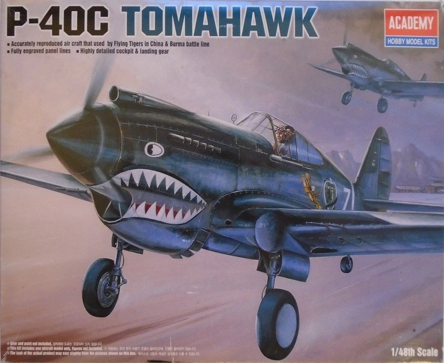Academy 1/48 P-40C Kit