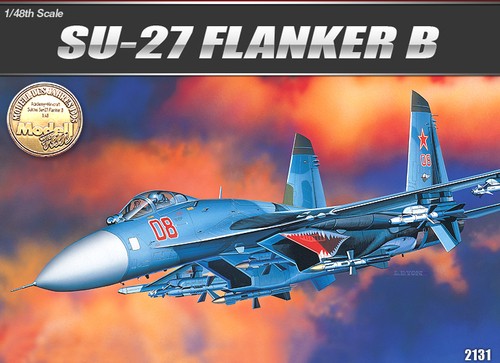 Academy 1/48 SU-27 Flanker B Kit ACA-12270