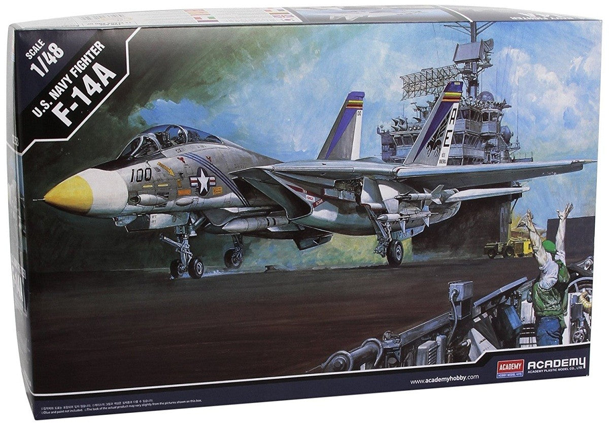 Academy 1/48 U.S. Navy Fighter F-14A Kit ACA-12253
