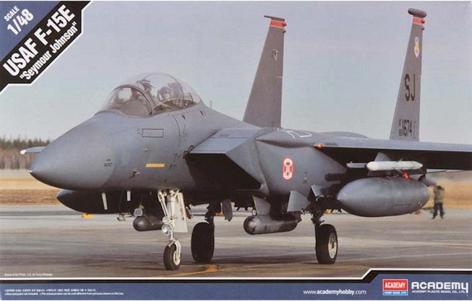Academy 1/48 USAF F-15E "Seymour Johnson" Kit