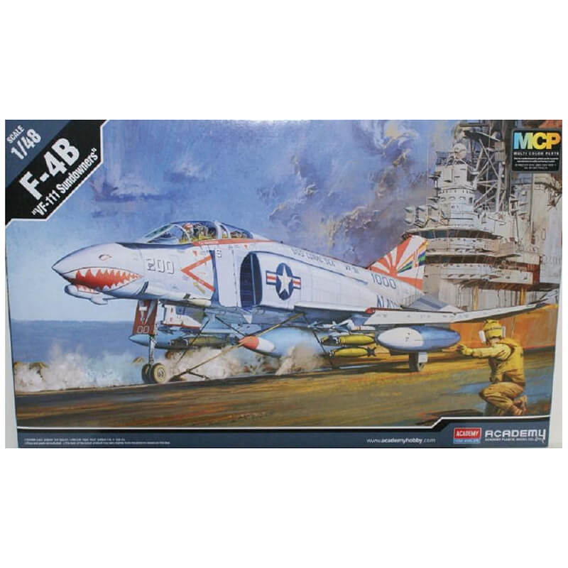 Academy 1/48 USN F-4B "VF-111 Sundowners" Kit