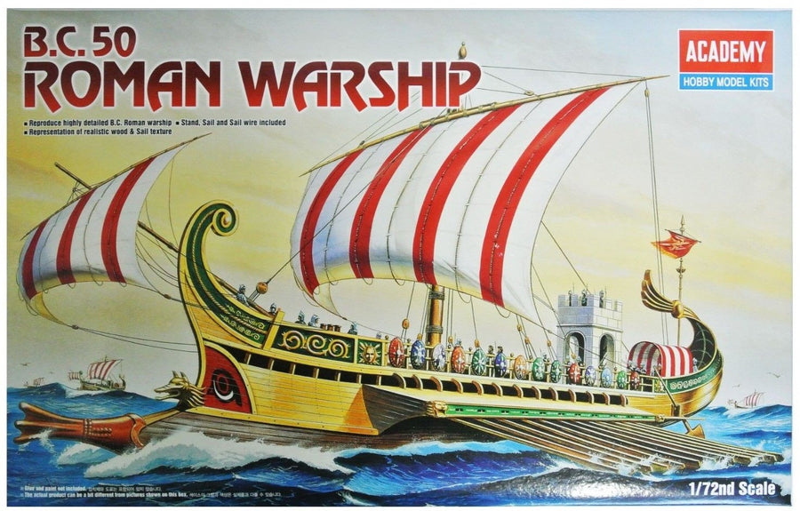 Academy 1/72 B.C. 50 Roman Warship ACA-14207