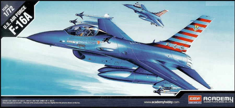 Academy 1/72 F-16A U.S. Air Force Kit