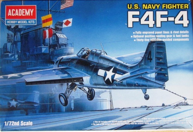 Academy 1/72 F4F-4 Kit ACA-12451