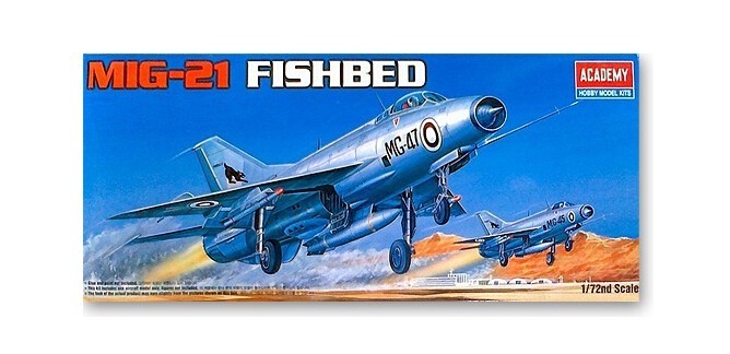 Academy 1/72 MIG-21 Fishbed Kit ACA-12442