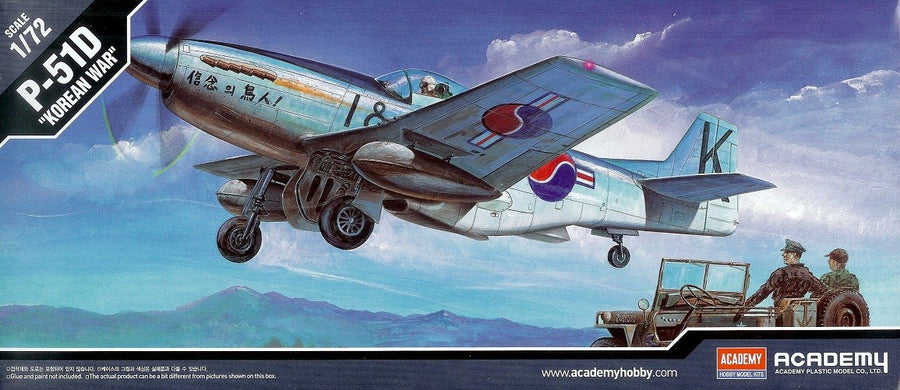 Academy 1/72 P-51D "Korean War" Kit ACA-12496