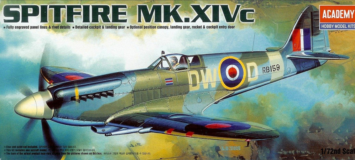 Academy 1/72 Spitfire Mk.XIVc Kit