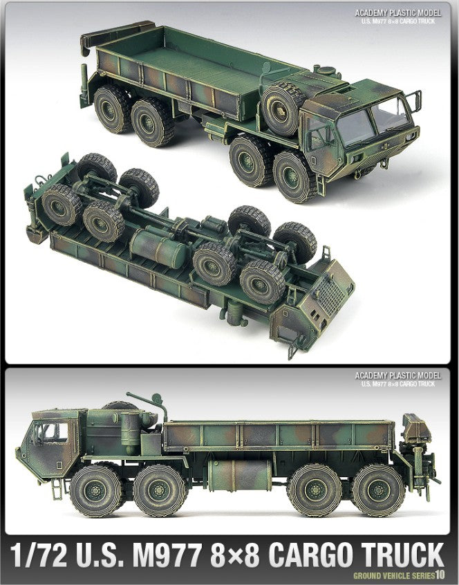 Academy 1/72 U.S. M977 8x8 Cargo Truck Kit