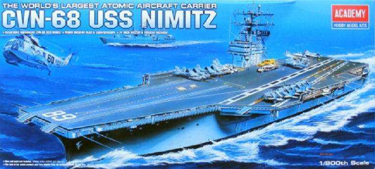 Academy 1/800 CVN-68 USS Nimitz Kit ACA-14213