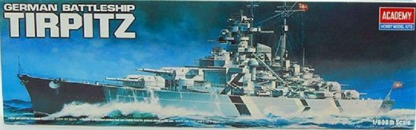 Academy 1/800 German Battleship Tirpitz (MTR) Kit ACA-14211