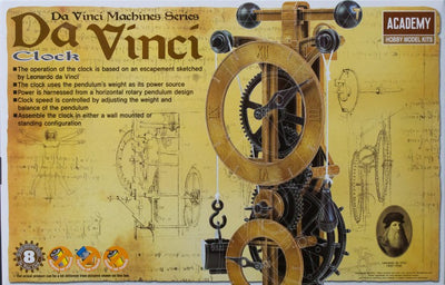 Academy Da Vinci Clock Kit ACA-18150
