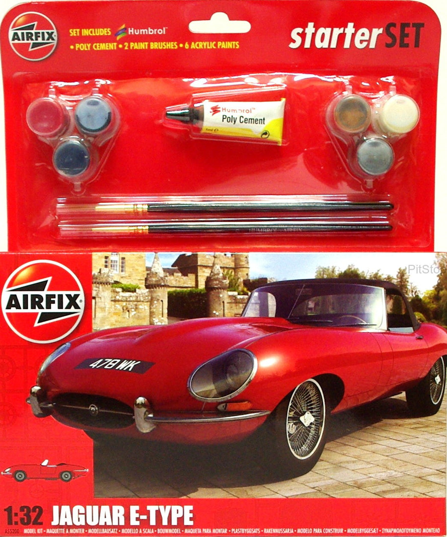 Airfix 1/32 Jaguar E-Type Kit