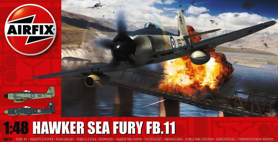 Airfix 1/48 Hawker Sea Fury FB.11 Kit