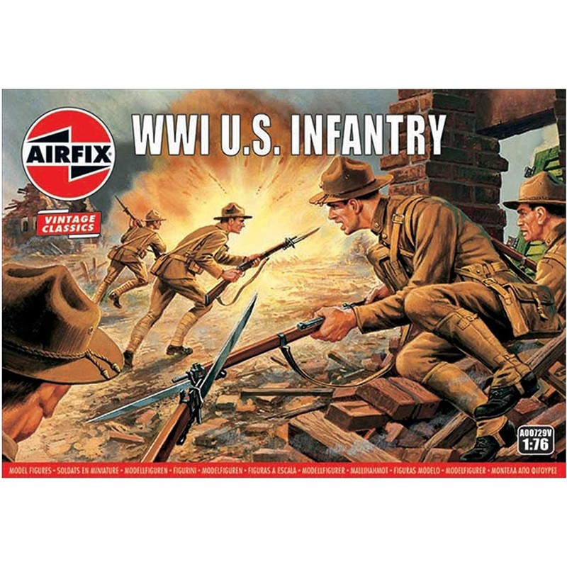 Airfix 1/76 WWI U.S. Infantry