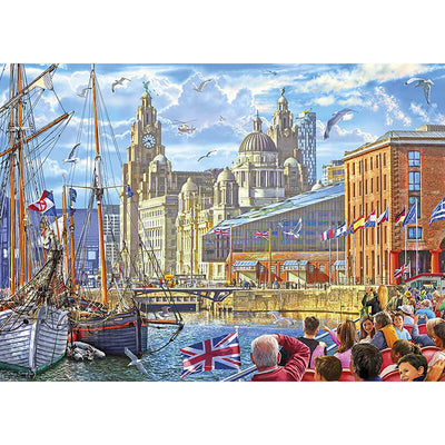 Albert Dock, Liverpool By Steve Crisp 1000pc Puzzle
