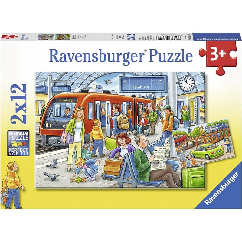 All Aboard! 2x12pcs Puzzle