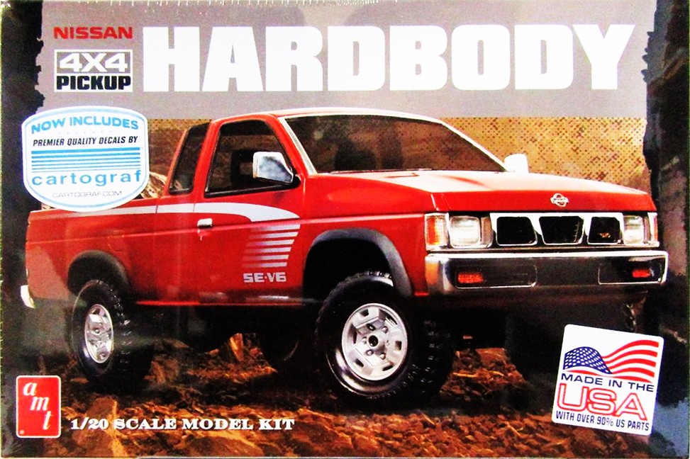 AMT 1/20 Nissan Hardbody 4x4 Pickup Kit
