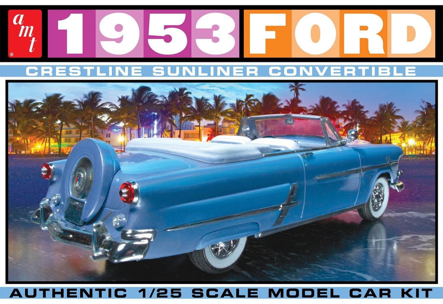 AMT 1/25 1953 Ford Crestline Sunliner Convertible Kit