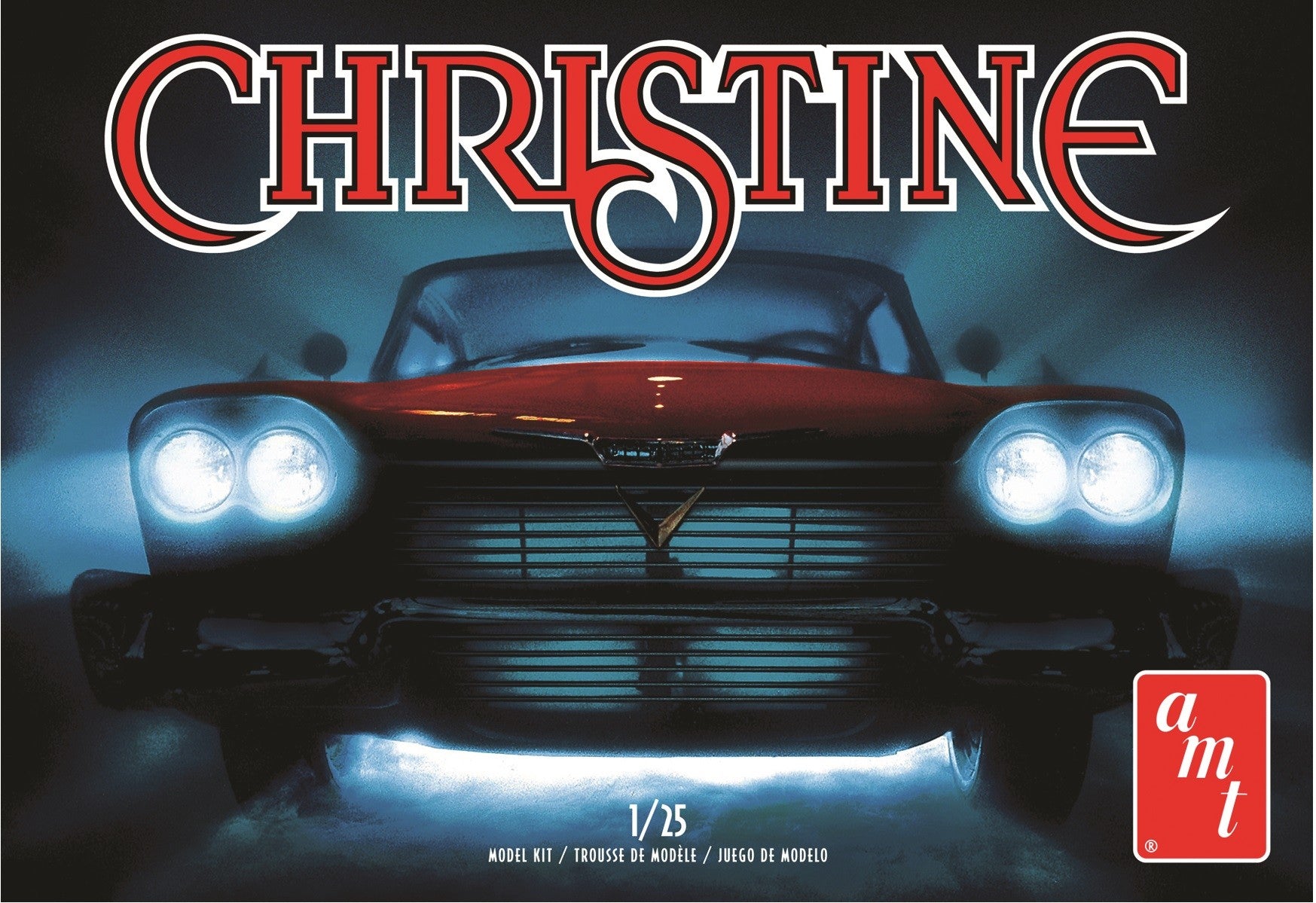 AMT 1/25 1958 Plymouth "Christine" (Red) Kit