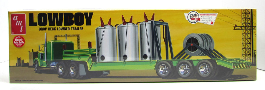 AMT 1/25 Lowboy Trailer Kit RAMT880