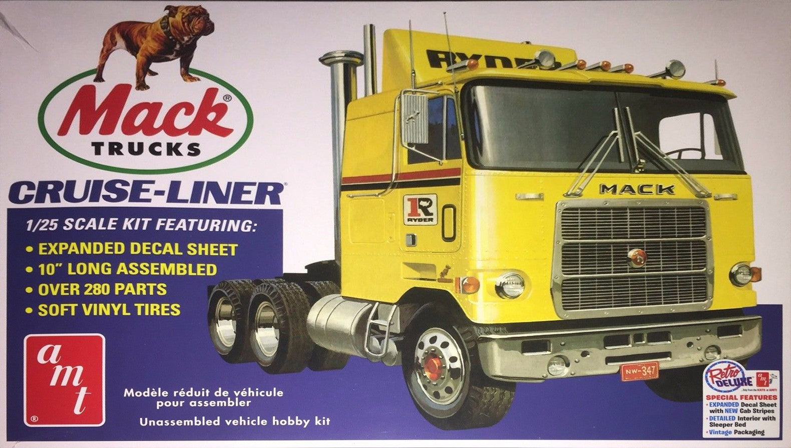 AMT 1/25 Mack Trucks Cruise-Liner Kit