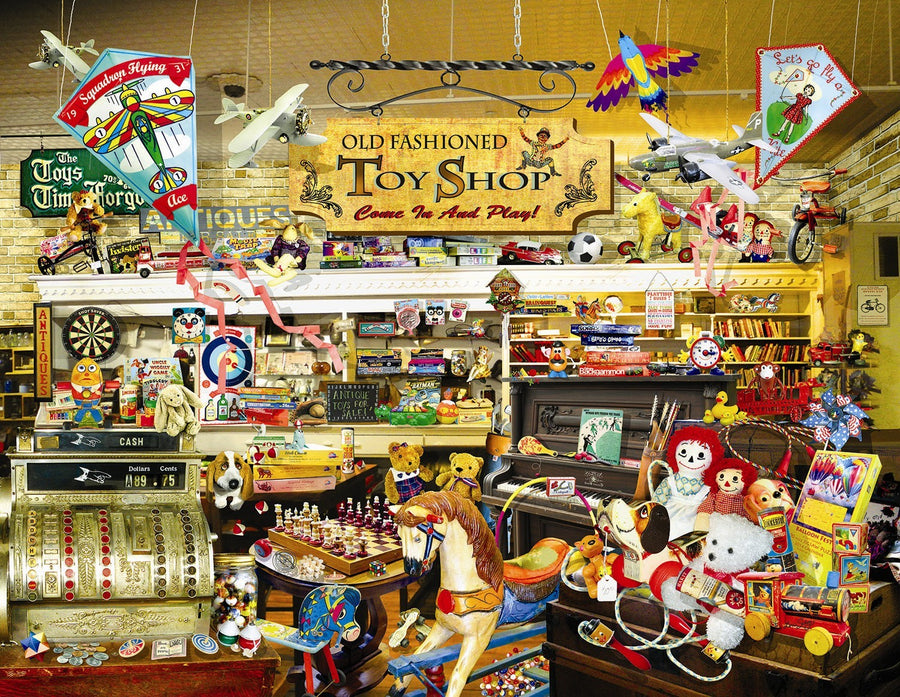 An Old Fashioned Toy Shop by Lori Schory 1000pc Puzzle