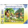 Animal Get Together 100pcs Puzzle